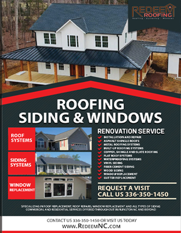 flyer cards roofing siding and contractors